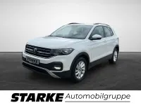 Gebraucht VW T-Cross Life 110 PS (80 kW) 2021 Grau (limestone grey metallic) SUV
