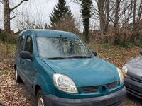 Gebraucht Renault Kangoo 82 PS (60 kW) 2004 Grün Van / Kleinbus