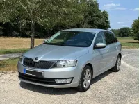 Gebraucht Skoda Rapid Joy 115 PS (84 kW) 2016 Silber Kleinwagen