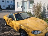 Gebraucht Mazda MX5 110 PS (80 kW) 2002 Gelb Cabrio