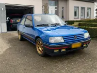 Gebraucht Peugeot 309 GTi 160 PS (117 kW) 1993 Blau Kleinwagen