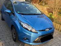 Gebraucht Ford Fiesta 82 PS (60 kW) 2009 Blau Kleinwagen