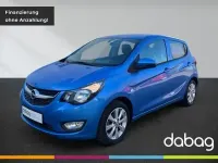 Używany Opel Karl Excite 75 KM (55 kW) 2017 Niebieski Hatchback
