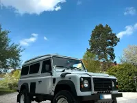Gebraucht Land Rover Defender 122 PS (89 kW) 2001 Weiß SUV