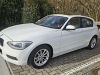 Gebraucht BMW 116 Sport Line 116 PS (85 kW) 2015 Weiß Kleinwagen