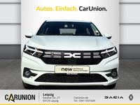 Gebraucht Dacia Sandero Expression 91 PS (66 kW) 2023 Arktis weiß (schwarz) Kleinwagen