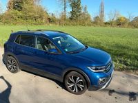 Gebraucht VW T-Cross 110 PS (80 kW) 2023 Blau SUV