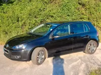 Gebraucht VW Golf VI Style 80 PS (58 kW) 2011 Schwarz Kombi