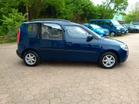 Gebraucht Skoda Roomster Plus Edition 69 PS (50 kW) 2009 Blau Van / Kleinbus
