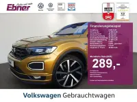 Gebraucht VW T-Roc Cabriolet R-line 150 PS (110 kW) 2021 Kurkumagelb metallic Cabrio