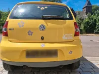 Gebraucht VW Fox 54 PS (39 kW) 2006 Gelb Kleinwagen