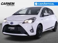 Gebraucht Toyota Yaris Hybrid 101 PS (74 kW) 2019 Weiß Limousine