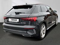 Gebraucht Audi A3 S-Line 150 PS (110 kW) 2024 Mythosschwarz metallic Limousine