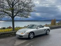 Brugt Porsche Boxster 204 HK (150 kW) 1997 Sølv Cabriolet