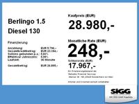Neu Citroën Berlingo 131 PS (96 kW) 2026 Grau Van / Kleinbus