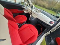 Gebraucht Fiat 500 Lounge 69 PS (50 kW) 2011 Weiß Kleinwagen