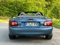 Usata Mazda MX5 Impuls 110 CV (80 kW) 2004 Blu Cabrio
