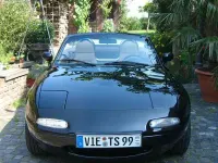 Second-hand Mazda MX5 116 CP (85 kW) 1992 Negru Cabrio