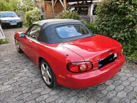 Gebraucht Mazda MX5 110 PS (80 kW) 2002 Rot Cabrio
