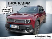 Neu Renault 4 E-Tech Iconic 11 kW (15 PS) 2025 Karmesinrot mit schwarzem dach (rot) SUV