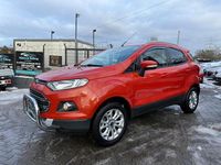 Gebraucht Ford Ecosport Titanium 125 PS (91 kW) 2014 Orange SUV