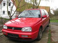Gebraucht VW Golf III 75 PS (55 kW) 1996 Rot Kleinwagen
