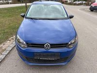 Gebraucht VW Polo Trendline 60 PS (44 kW) 2012 Blau Kleinwagen