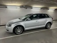 Gebraucht Audi A3 Attraction 150 PS (110 kW) 2007 Schwarz Kleinwagen