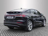 Gebraucht Audi Q4 Sportback e-tron S-Line 125 kW (170 PS) 2022 Mythosschwarz metallic SUV