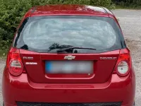 Gebraucht Chevrolet Aveo 84 PS (61 kW) 2009 Rot Kleinwagen