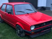 Brugt VW Golf II 68 HK (50 kW) 1983 Rød Hatchback