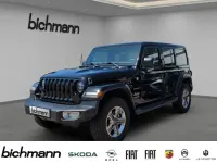 Gebraucht Jeep Wrangler Unlimited Sahara 200 PS (147 kW) 2018 Schwarz SUV