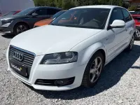 Gebraucht Audi A3 S-Line 125 PS (91 kW) 2009 Weiß Kleinwagen