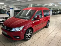 Usata VW Caddy 102 CV (75 kW) 2018 Rosso Monovolume