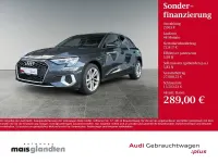 Gebraucht Audi A3 Advanced 116 PS (85 kW) 2023 Manhattangrau metallic Limousine
