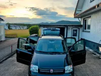 Gebraucht Fiat Panda Dynamic 60 PS (44 kW) 2009 Schwarz Kleinwagen