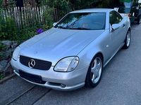 Gebraucht Mercedes SLK230 193 PS (141 kW) 1999 Silber Cabrio