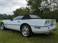 Gebraucht Corvette C4 247 PS (181 kW) 1992 Weiß Cabrio