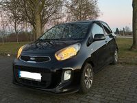 Gebraucht Kia Picanto 67 PS (49 kW) 2016 Schwarz Kleinwagen