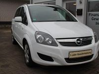 Gebraucht Opel Zafira Family 120 PS (88 kW) 2014 Weiß Van / Kleinbus