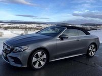 Gebraucht Mercedes E400 AMG line 333 PS (244 kW) 2018 Grau Cabrio