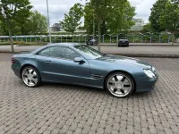 Gebraucht Mercedes SL500 306 PS (225 kW) 2002 Blau Cabrio
