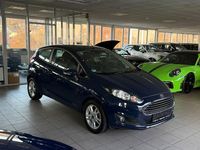 Gebraucht Ford Fiesta SYNC Edition 101 PS (74 kW) 2015 Blau Kleinwagen