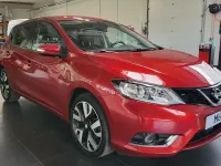 Gebraucht Nissan Pulsar Tekna 116 PS (85 kW) 2017 Rot Kleinwagen