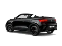 Gebraucht VW T-Roc Cabriolet R-line 150 PS (110 kW) 2023 Deep black perleffekt (schwarz) Cabrio