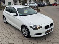 Gebraucht BMW 114 Advantage 102 PS (75 kW) 2013 Weiß Kleinwagen
