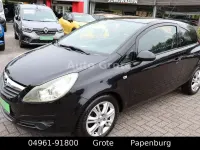 Gebraucht Opel Corsa Edition 80 PS (58 kW) 2008 Schwarz Kleinwagen