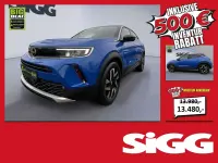 Gebraucht Opel Mokka Elegance 101 PS (74 kW) 2022 Perl blau/voltaik blau (metallic) SUV