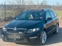 Gebraucht Skoda Octavia vRS 184 PS (135 kW) 2014 Schwarz Kleinwagen
