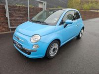 Gebraucht Fiat 500 Lounge 86 PS (63 kW) 2010 Blau Kleinwagen